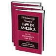  The Cambridge History of Law in America 3 volume set (The Cambridge History of Law in America)  by Christopher Tomlins and Michael Grossberg