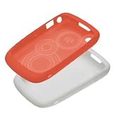 BlackBerry Original Coral Skins Twin Pack for 8520/9300 - White/Butterfly