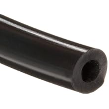SMC TIUB Series Black Polyurethane Tubing, 1/4" OD, 5/32" ID, 66' Length