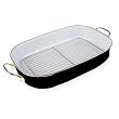 Reston Lloyd Calypso Basics Roaster with Removable Rack, Azure