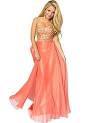 A-line Strapless Sweetheart Polyester Sequined Corset   Waistline  Dress