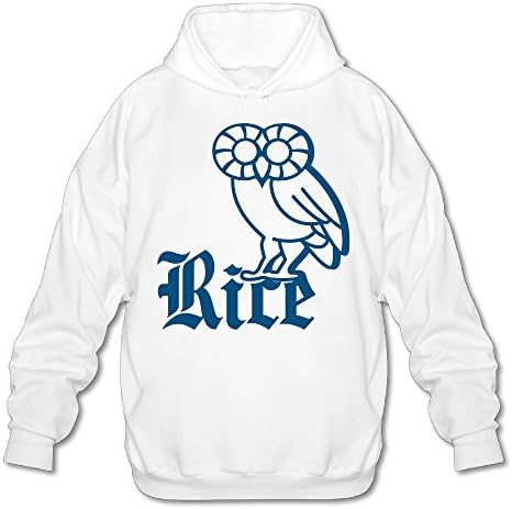 Hotgirl4 Rice University Mascot Men's Funny Long Sleeve Sweater XL White