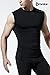 Tesla Men's Cool Dry Compression Baselayer Sleeveless N15 & V15 & R15