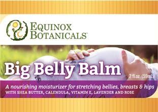 Equinox Botanicals Big Belly Balm Pregnancy Moisturizer