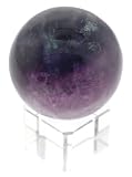 35mm Fluorite Crystal Ball with Glass Display Stand