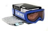 Giro Chico Child Goggle (Blue Blue White Stripe, Vermillion)