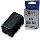 Ex-Pro Sony NP-FS21, NPFS21, High Power Plus+ 2 Year Warranty Replacment Lithium Li-on Digital Camera Battery for :- Sony Camcorders DCR-PC2E, DCR-PC3, DCR-PC3E