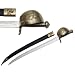 Pirate Sword with Engraved Handle
