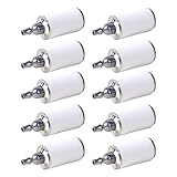 10個 燃料フィルター Poulan Weedeater Craftsman Trimmer チェーンソーブロワー 530095646用