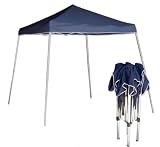 ToolLuxe Portable Folding 10' X 10' Tooless Canopy, Blue