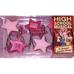 Disney High School Musical Shower Curtain Rings