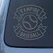 VAMPIRE BASEBALL - Twilight - Vinyl Decal Sticker #1475 | Vinyl Color: Silver