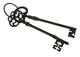 Antique Finish Iron keys Accent