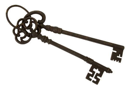 Antique Finish Iron keys Accent