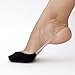 Sheec SlingBack - No Show Non Skid Women's Toe Cover Socks with Clear Heel Band