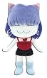 Black Cat Rinslet Plush Ge-7027