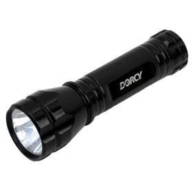 Dorcy 49-4297 3AAA-Battery 160-Lumen LED Battery Indicator Flashlight