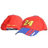 Jeff Gordon Red / Blue Adjustable Baseball Hat
