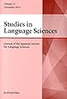 Studies in language sciences volume 12―Journal of the Japanese s