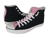 Converse Chuck Taylor All Star Pink/Black Hi Top Sneakers