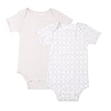 Boon Squircle 2-pack Bodysuit Set in Pink 6-9 Months