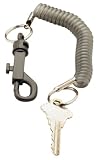 COILED KEYCHAIN GREEN