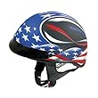 GMax GM 15X Half-Face Motorcycle Helmet XX-Large Flat Black/Patriot