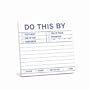 Knock Knock Sticky Notes: Do This By (Pack of 8)