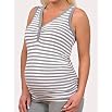 Motherhood Maternity: Sleeveless V-neck Side Ruched Maternity Tank Top