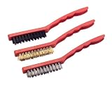 TEKTON 7068 Wire Brush Set, 3-Piece