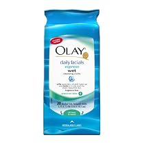 Olay Daily Facials Fragrance Free ExpressWet Cleansing Cloths for Sensitive Skin, 30-Count Packages (Pack of 4)
From Oil of Olay
