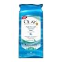Olay Daily Facials Fragrance Free ExpressWet Cleansing Cloths for Sensitive Skin, 30-Count Packages (Pack of 4)