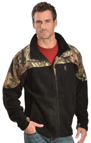 Browning Men's Camouflage Yoke Fleece Work Jacket