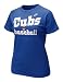 Chicago Cubs Cooperstown Swing Away Ladies Tee