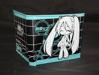 < Hatsune Miku > New Beauty Anime Cosplay Wallet Cute Leather Purse Rare