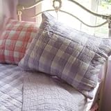 Pine Cone Hill Gingham Lilac Sham - Standard
