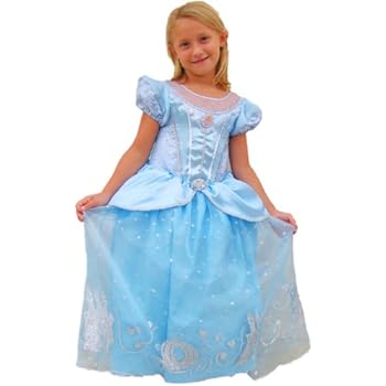 Disney - 154537L - Déguisement - Costume Luxe Anniversaire Cendrillon - Taille L