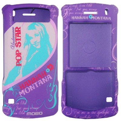 Blackberry Pearl 8100/8110/8120/8130 HANNAH MONTANA Disney Hard Case/Cover/Faceplate/Snap On/Housing/Protector