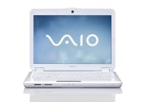 Sony VAIO CS21SW 14.1-inch Laptop (Core 2 Duo T6400 2Ghz, 4GB RAM, 320GB HDD, Vista Home Premium - White)