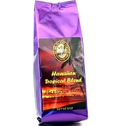 Holiday Gifts Aloha Island Kona Hawaiian Organic Coffee, Plantation Blend Medium Roast, 8 Oz Whole Bean