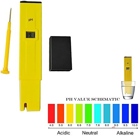Water pH Test Pen pH Meter pH-009 Pen ATC pH Value Test Pen Tester Tds Tester 0-14 Pocket Aquarium