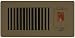 Tools & Hardware : Vent-Miser 91664-BR Programmable Enery Saving Vent, 4-by-10-Inches, Brown