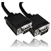 3 Metre 15 Way SVGA VGA Male to Male (Plug to Plug) 9ft 10" Cable by Cable Mountain