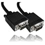3 Metre 15 Way SVGA VGA Male to Male (Plug to Plug) 9ft 10" Cable by Cable Mountain