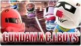 Gundam X C.I. Boys Crossover Series (One two-inch figure, randomly picked out of 7)