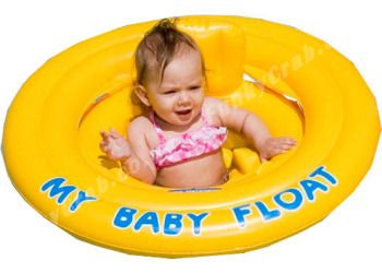 Childrens Toyshop  Third Party New : 27.5" MY BABY FLOAT (AGES 1-2YRS)