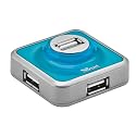 Trust 4 Port USB 2.0 Micro Hub blau