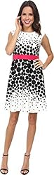 Polka Dot Print  Dress