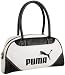 Puma Campus Handbag Satchel,Gardenia White/Black,one size