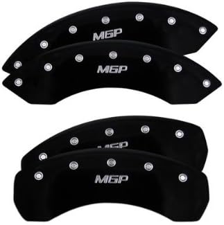 MGP Caliper Covers Chevrolet Camaro 2010 2011 2012 (Licensed Logo, SS) - Black